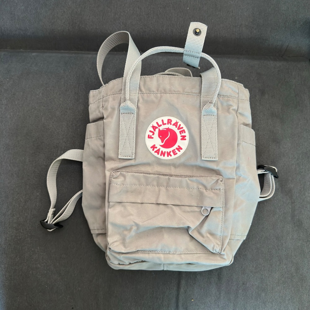 Fjallraven Kanken Totepack Mini Gray Convertible Backpack Tote Bag F23711